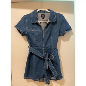 Urban Outfitters Denim Romper